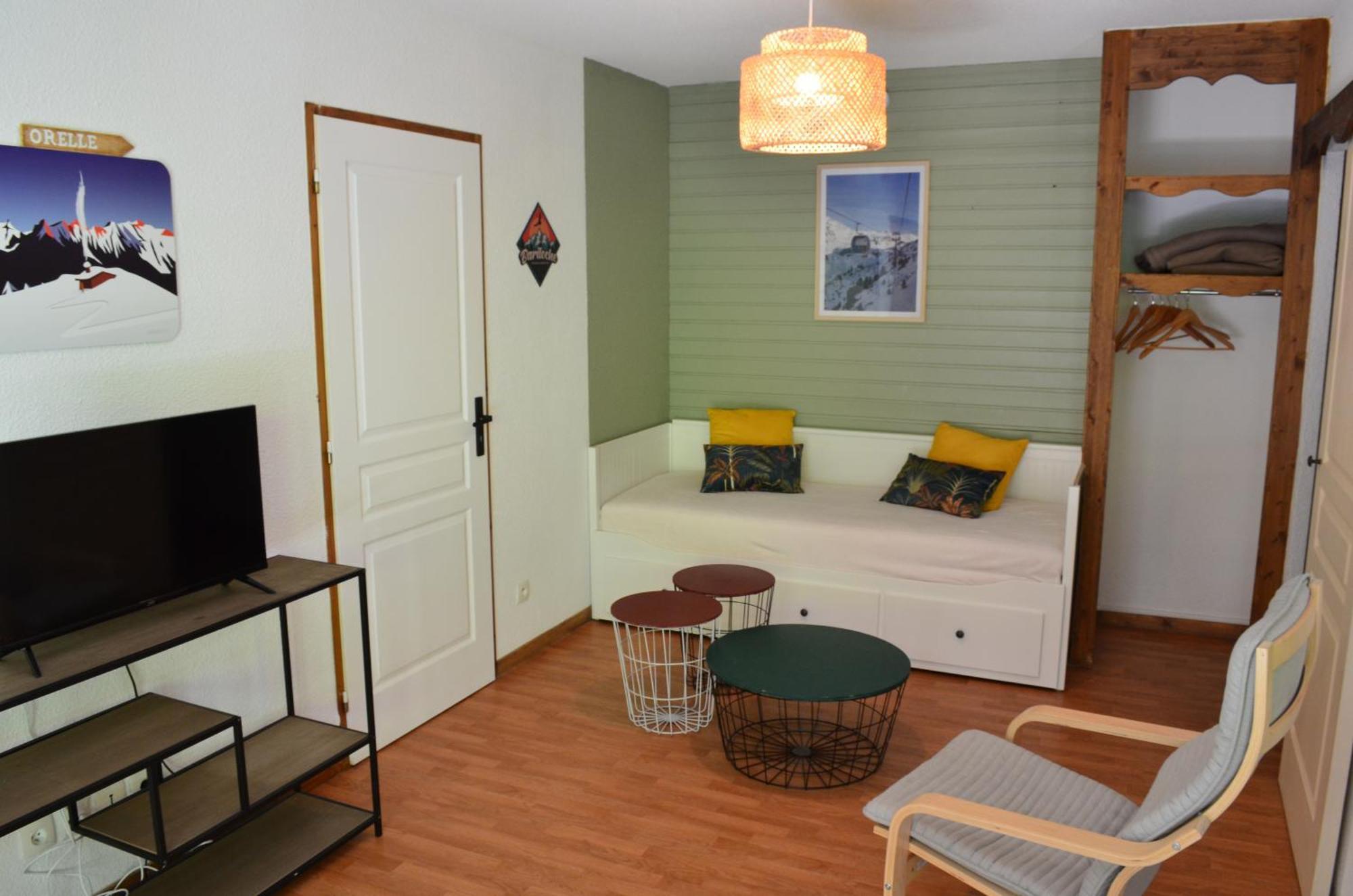 Appartements 3 Vallees, Piscine Et Sauna Orelle Exterior foto